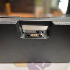 NEGRINI VALIGETTA PISTOLA CON COMBINAZIONE