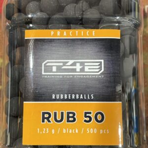 Sfere in gomma dura cal 50