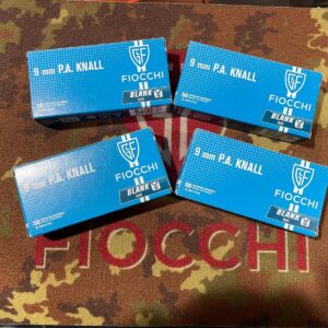 Cartucce 9 mm a salve
